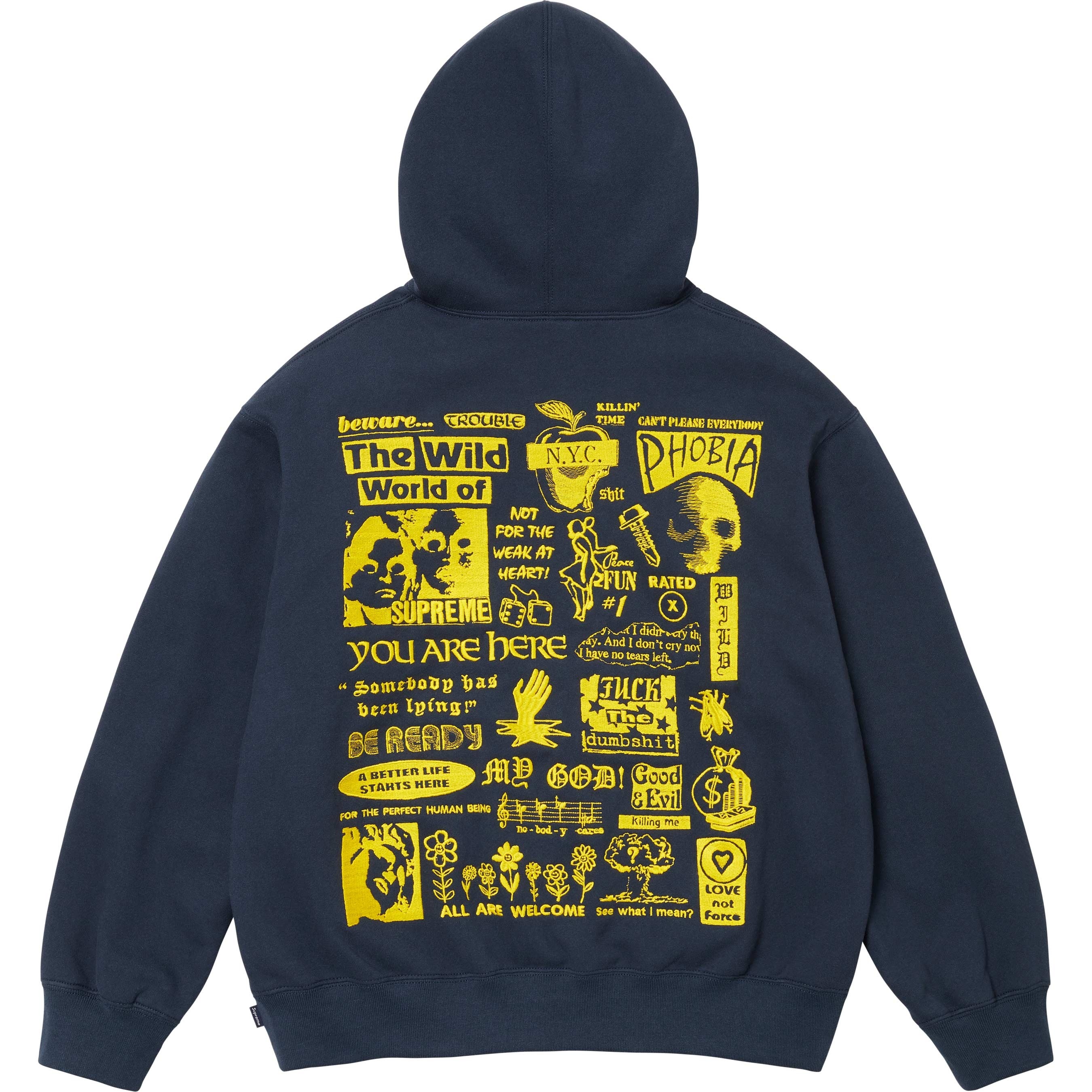Wild Embroidered Hooded Sweatshirt view 6